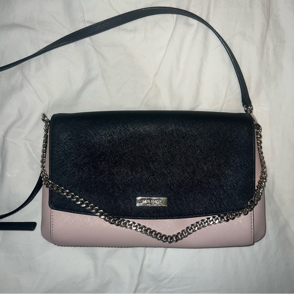 Kate Spade Black and Pink Crossbody Bag